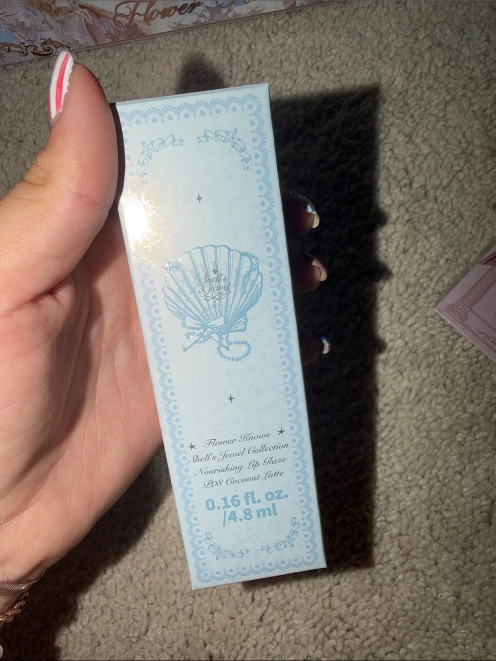Elegant Sheer Peach Lip Gloss — Flower Knows